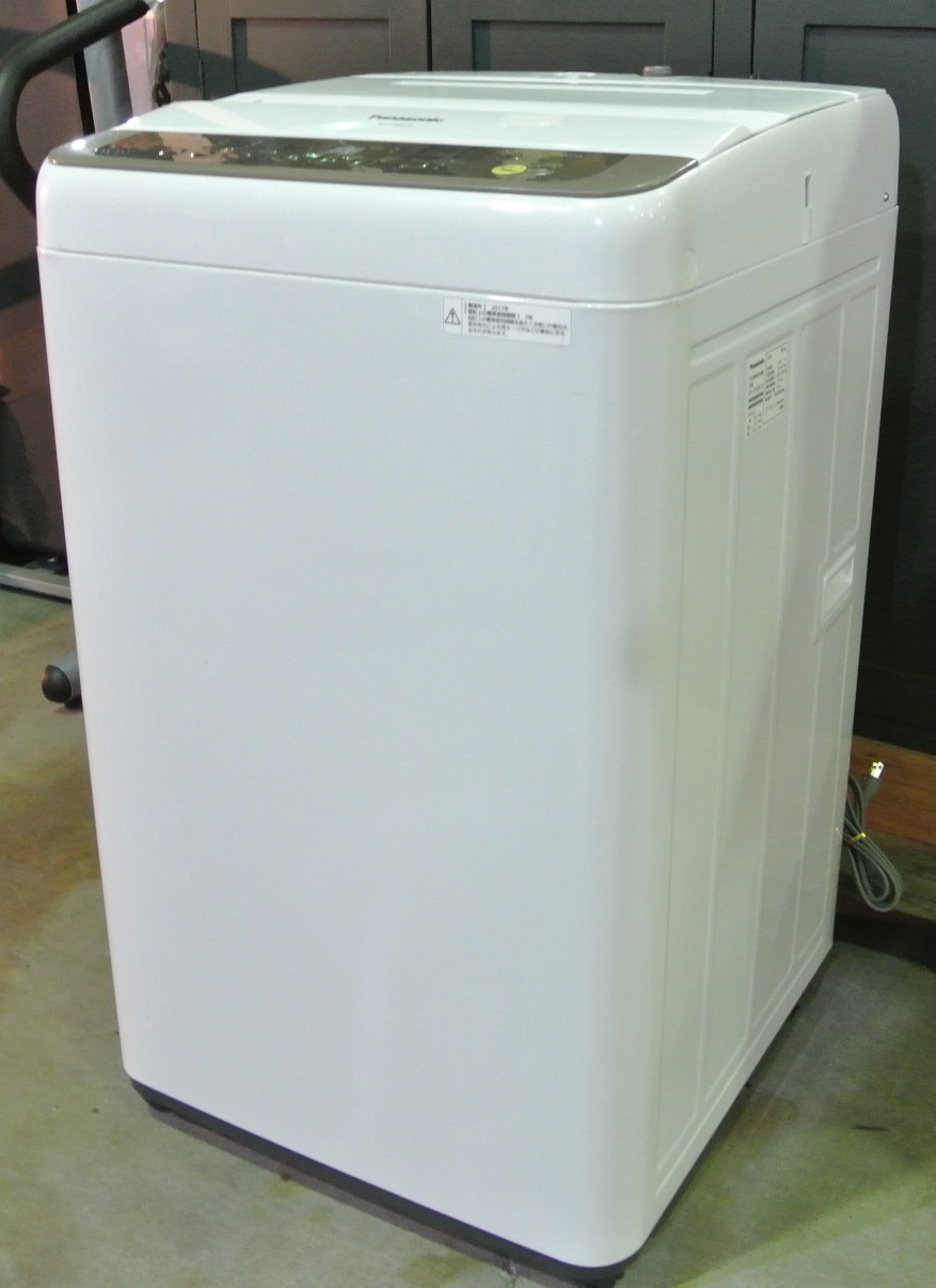 おむつ 2015年製パナソニック 5㎏ 洗濯機【NA-F50B8】 - 生活家電