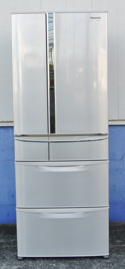 パナソニック/Panasonic 2013年製 451L 5ドア冷蔵庫 自動製氷機能付き 
