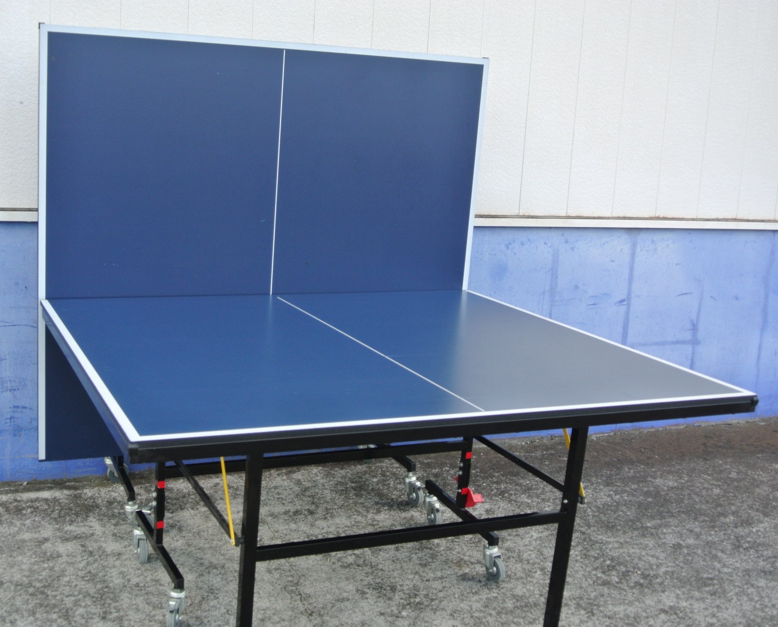 卓球台　KAWAI国際規格　中古　1人練習用大型ネット、マシン付き - 5