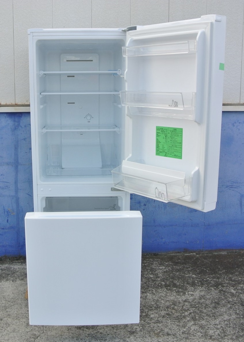 ヤマダ 2ドア 冷蔵庫 156L YRZ-F15G1 高年式 2020年製 ホワイト